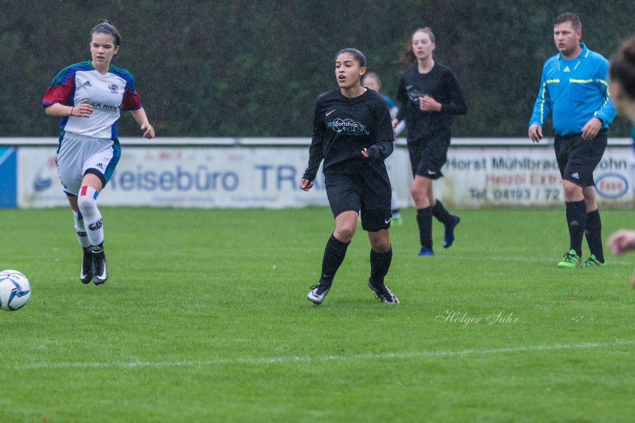 Bild 221 - B-Juniorinnen SV Henstedt Ulzburg - MSG Steinhorst Krummesse : Ergebnis: 4:0